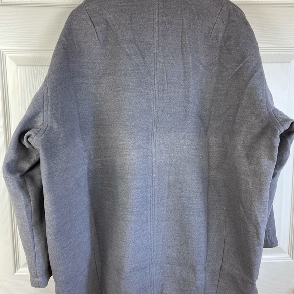 Free People Hannah Slouchy Blazer Jacket L W Black NWT - Picture 6 of 7